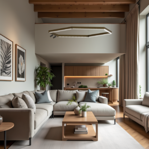 Gamme Suspension Maya Hexagone + spot - PAN INT.